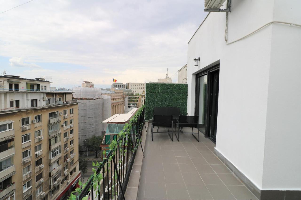 Deluxe Skyline Retreat Studio - Old Town 布加勒斯特 外观 照片